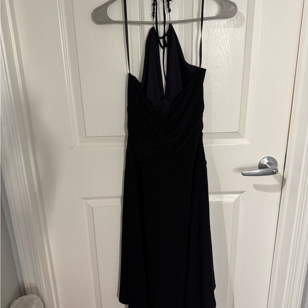 Laundry by Selli Segal Elegant Black Halter Dress size 4